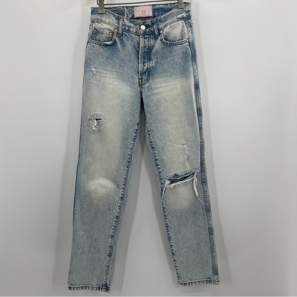 Revice denim revolve boyfriend ripped Jean size 25